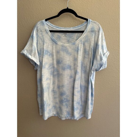 Ana Women's Blue Short sleeve‎ Blouse, short sleeve blouse, womens blouse, - Picture 2 of 6